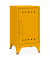 BISLEY Stahlschrank Fern Mini FERMINLH642 gelb 38,0 x 40,0 x 72,5 cm, aufgebaut