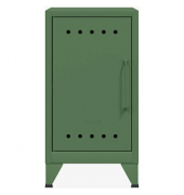BISLEY Stahlschrank Fern Mini FERMINLH623 olivgrün 38,0 x 40,0 x 72,5 cm, aufgebaut