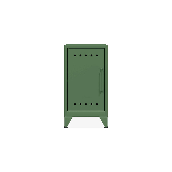 BISLEY Stahlschrank Fern Mini FERMINLH623 olivgrün 1 Fachboden 38,0 x 40,0 x 72,5 cm, aufgebaut, 1 St.