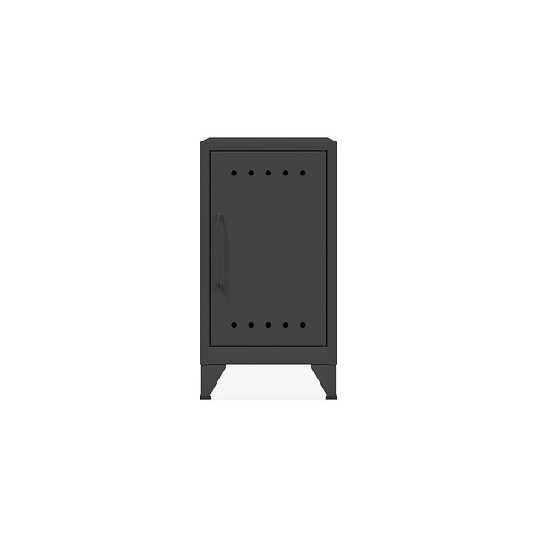 BISLEY Stahlschrank Fern Mini FERMINRH634 anthrazitgrau 1 Fachboden 38,0 x 40,0 x 72,5 cm, aufgebaut, 1 St.