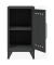 BISLEY Stahlschrank Fern Mini FERMINRH634 anthrazitgrau 38,0 x 40,0 x 72,5 cm, aufgebaut