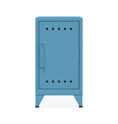 Stahlschrank Fern Mini FERMINRH605, blau, 30x72,5x40cm (BxHxT)