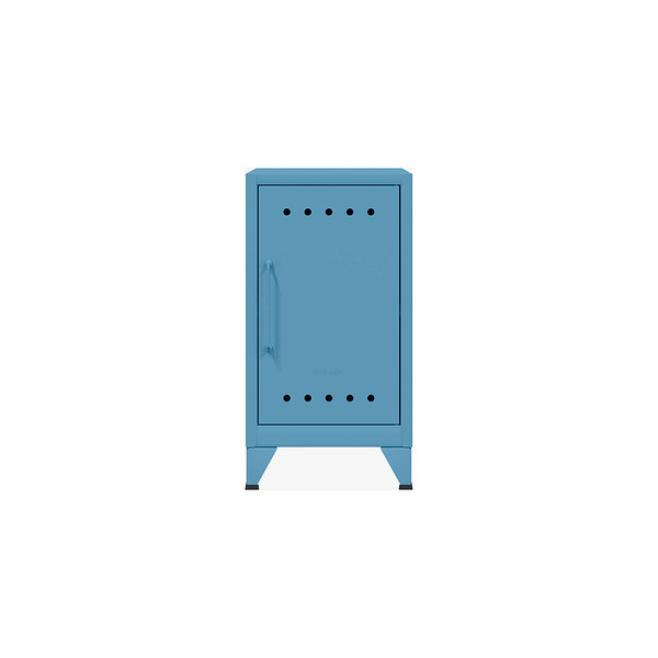 BISLEY Stahlschrank Fern Mini FERMINRH605 blau 1 Fachboden 38,0 x 40,0 x 72,5 cm, aufgebaut, 1 St.