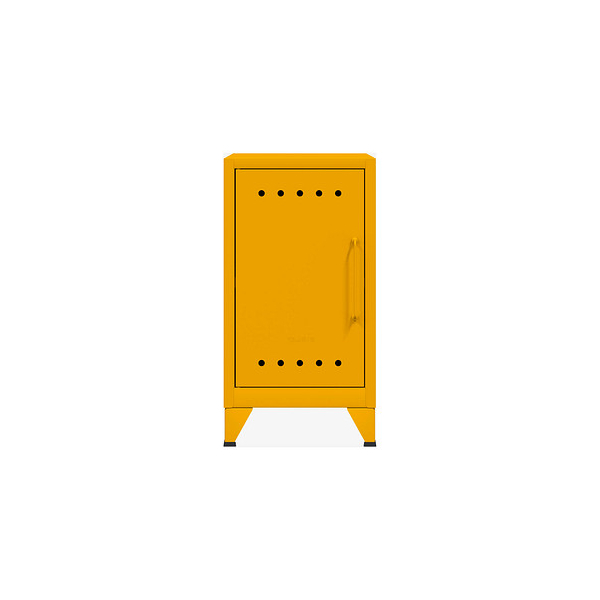 BISLEY Stahlschrank Fern Mini FERMINRH642 gelb 1 Fachboden 38,0 x 40,0 x 72,5 cm, aufgebaut, 1 St.