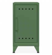 BISLEY Stahlschrank Fern Mini FERMINRH623 olivgrün 38,0 x 40,0 x 72,5 cm, aufgebaut