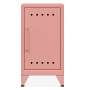 BISLEY Stahlschrank Fern Mini FERMINRH620 pastelpink 38,0 x 40,0 x 72,5 cm, aufgebaut