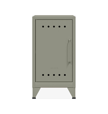 Stahlschrank Fern Mini FERMINLH645, lichtgrau, 30x72,5x40cm (BxHxT)