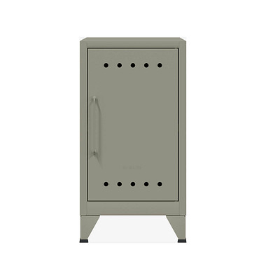 Stahlschrank Fern Mini FERMINRH645, lichtgrau, 30x72,5x40cm (BxHxT)