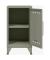 Stahlschrank Fern Mini FERMINRH645, lichtgrau, 30x72,5x40cm (BxHxT)