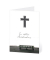 Trauerkarten leere Bank LU1434 11,5cm x 17,5cm (BxH) 300g Motiv Chromopapier FSC