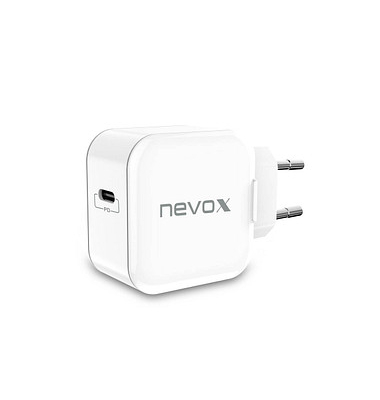 nevox USB PD TYPE C Ladeadapter weiß, 20 Watt