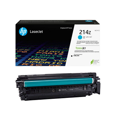 HP 214Z (W2141Z) cyan Tonerkartusche