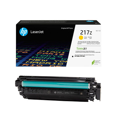 HP 217Z (W2172Z) gelb Tonerkartusche