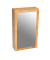 WENKO Spiegelschrank Bambusa braun 35,0 x 15,0 x 60,0 cm