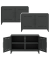 Sideboards Fern Cabby, FERCAB634P3 anthrazitgrau 4 Fachböden 114,0 x 40,0 x 72,5 cm