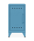 Stahlschränke Fern Mini FERMINLH605P3 blau 38,0 x 40,0 x 72,5 cm, aufgebaut