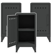 Stahlschränke Fern Mini FERMINLH634P3 anthrazitgrau 38,0 x 40,0 x 72,5 cm, aufgebaut