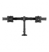 Monitor-Halterung ARMBARDUOG schwarz, Tischklemme, Tischbohrung