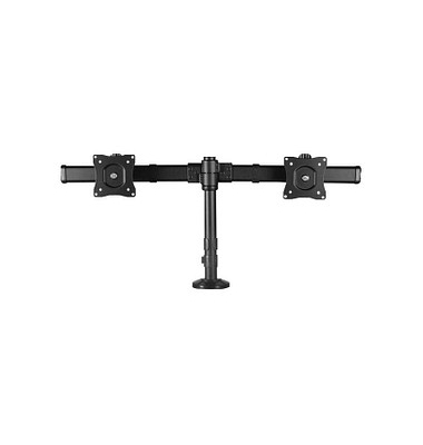Monitor-Halterung ARMBARDUOG schwarz, Tischklemme, Tischbohrung