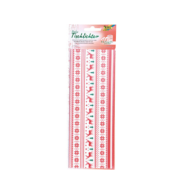 Transparentpapier Tischlichter Weihnachtszauber 10,0 x 27,0 cm 115 gqm