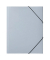 Eckspannmappe Pastell eco 21609-14, A4 graublau Polypropylen, mit 3 Einschlagklappen