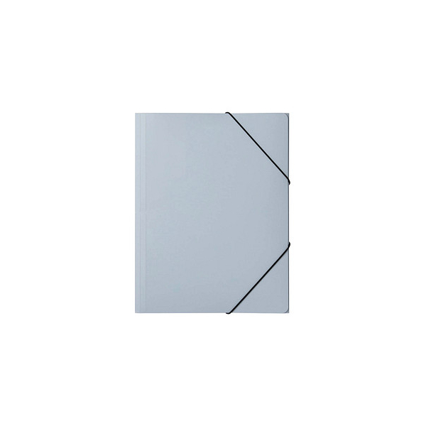 4009212062475 - Eckspannmappe Pastell eco 21609-14 A4 graublau Polypropylen (PP) mit 3 Einschlagklappen 4009212062475 Pagna