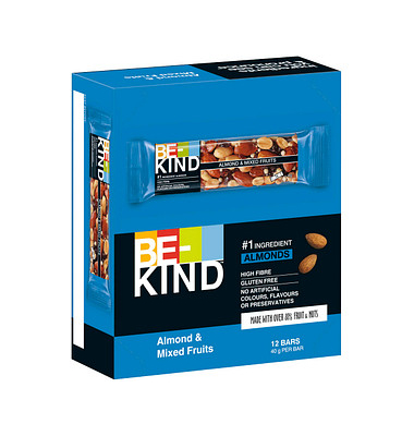 BE-KIND Almond & Mix Fruits Nussriegel 12 Riegel
