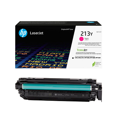 Toner W2133Y (213Y), magenta, ca. 12000 Seiten