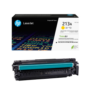 Toner W2132A (213A), gelb, ca. 3000 Seiten