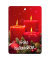 LUMA Geschenkanhänger mehrfarbig Frohe Weihnachten mit roten Kerzen