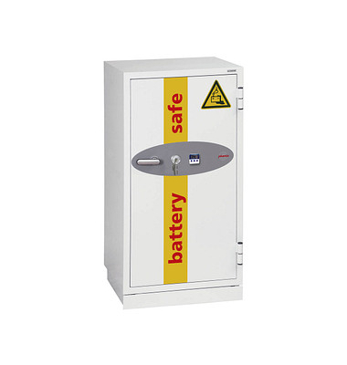 Tresor BS1931K Battery Commander 220 l 260kg signalweiß mit Zylinderschloss Stahl