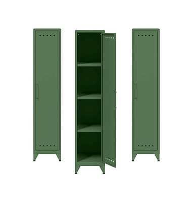 Spinde Fern Locker olivgrün FERLOC623P3, 1 Schließfach 38,0 x 51,0 x 180,0 cm