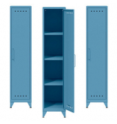 Spinde Fern Locker blau FERLOC605P3, 1 Schließfach 38,0 x 51,0 x 180,0 cm