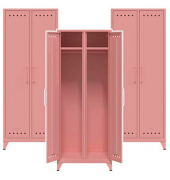 Spinde Fern Maxi pastelpink FERMAX620P3, 1 Schließfach 70,0 x 51,0 x 180,0 cm