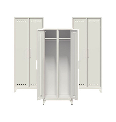 Spinde Fern Maxi verkehrsweiß FERMAX696P3, 1 Schließfach 70,0 x 51,0 x 180,0 cm
