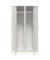 Spinde Fern Maxi verkehrsweiß FERMAX696P3, 1 Schließfach 70,0 x 51,0 x 180,0 cm