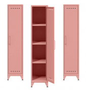 Spinde Fern Locker pastelpink FERLOC620P3, 1 Schließfach 38,0 x 51,0 x 180,0 cm