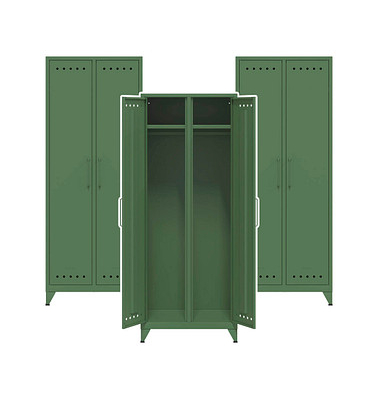Spinde Fern Maxi olivgrün FERMAX623P3, 1 Schließfach 70,0 x 51,0 x 180,0 cm