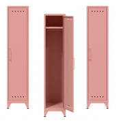 Spinde Fern Locker pastelpink FERLOC3S620P3, 1 Schließfach 38,0 x 51,0 x 180,0 cm