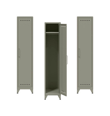 Spinde Fern Locker lichtgrau FERLOC3S645P3, 1 Schließfach 38,0 x 51,0 x 180,0 cm