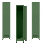 Spinde Fern Locker olivgrün FERLOC3S623P3, 1 Schließfach 38,0 x 51,0 x 180,0 cm