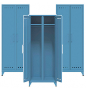 Spinde Fern Maxi blau FERMAX605P3, 1 Schließfach 70,0 x 51,0 x 180,0 cm