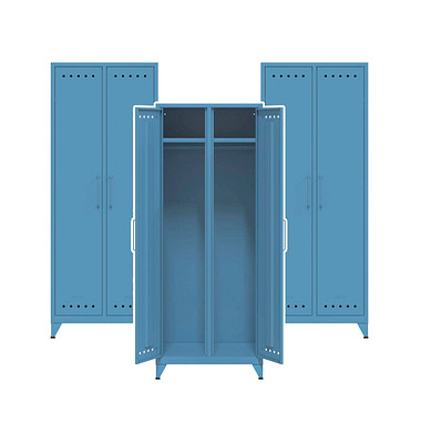 Spinde Fern Maxi blau FERMAX605P3, 1 Schließfach 70,0 x 51,0 x 180,0 cm