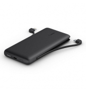 BoostCharge Plus Powerbank 10.000 mAh schwarz