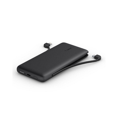 Powerbank BoostCharge Plus BPB006BTBLK, schwarz, 10000 mAh
