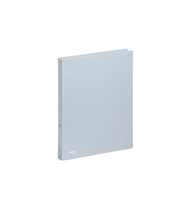 Ringbuch Pastell eco 20902-14, A4 16mm Ring-Ø Polypropylen (PP) Regenerat blaugrau