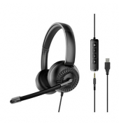 METIS USB-Headset schwarz