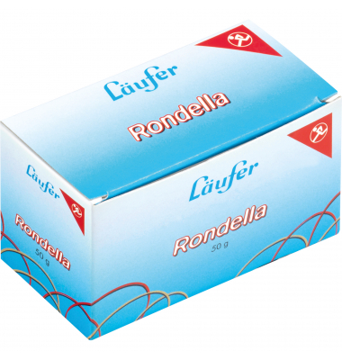 Gummiringe 50345, Rondella Nr. 6, &Oslash; 40mm, rot