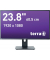 Monitor 3030206, 23,8 Zoll, FHD (1920x1080), 5 ms, mattschwarz