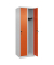 CP Spind Classic Plus reinorange, lichtgrau 080000-20-S10001, 2 Schließfächer 60,0 x 50,0 x 185,0 cm